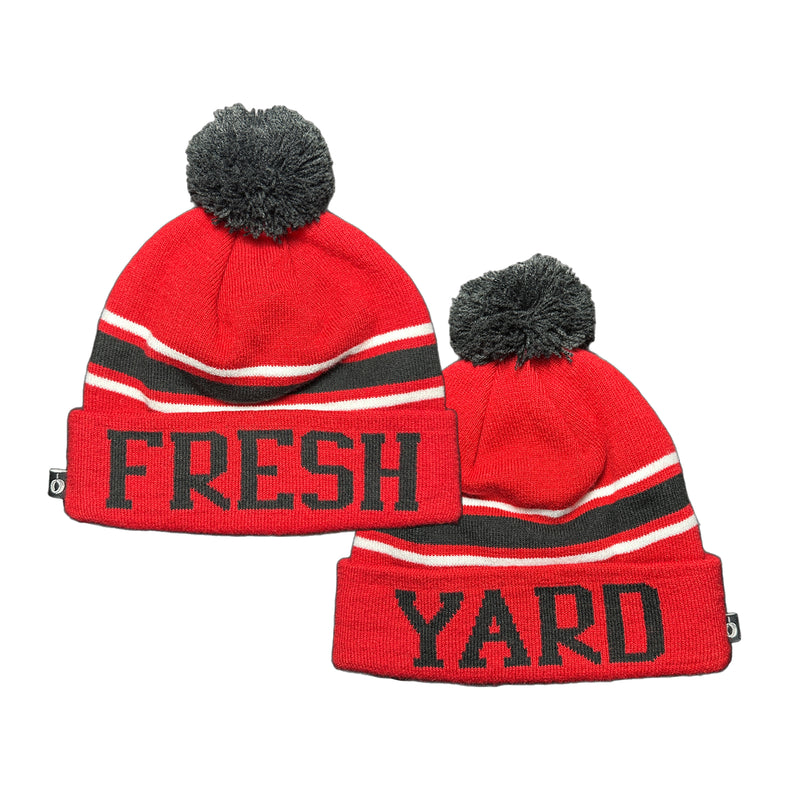 Fresh Yard Pom Pom Beanie